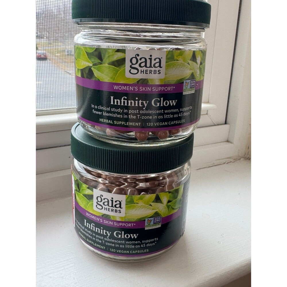 Gaia Infinity Glow 120 vegan capsules- set of 2